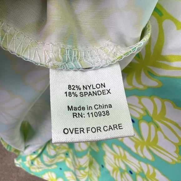 All For Color Womens Neon Yellow Green Geometric Print Sheath Dress Medium - Picture 5 of 5